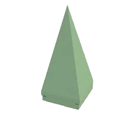 3695 serisi Yüksek güçlü SiC piramit absorbe edici