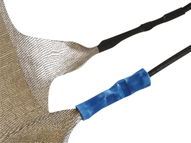 İletken tekstil bandı her genişlikte kesilebilir
