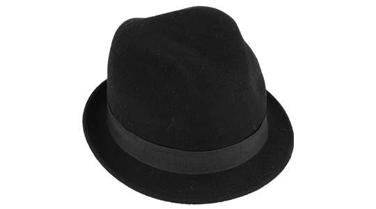 HF-radiation Shielded Hats RF protection conductive textile fabric fedora hat