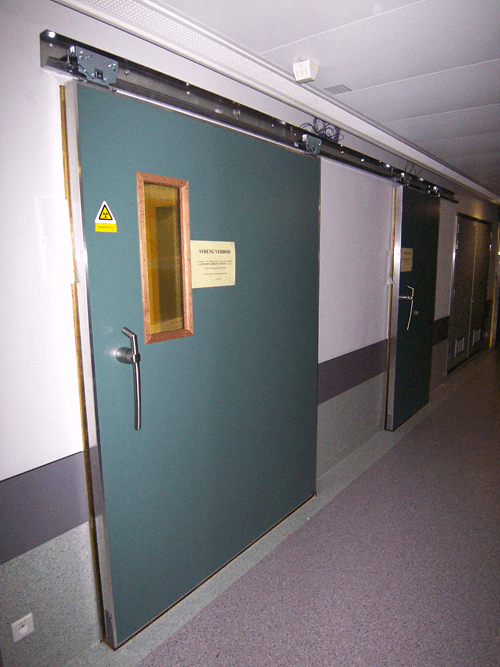 EMI / RFI korumalı sürgülü kapı