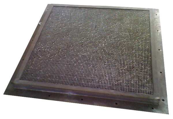 Figure 81.1 : Picture of a EMP proof Honeycomb ventilation panel