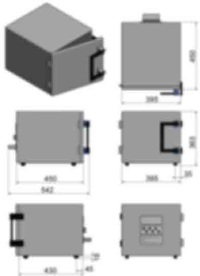 kompakt masa üstü ölçüm kutusu boyutlar-MPSB-35-40-30