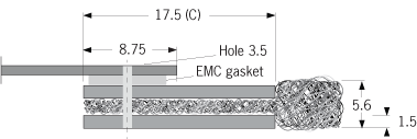 9510 serisi EMC Toz filtresi havalandırma panosu Çerçeve A