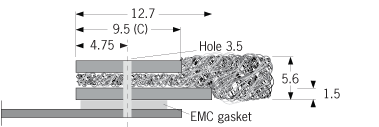 9510 serisi EMC Toz filtresi havalandırma panosu B Çerçevesi